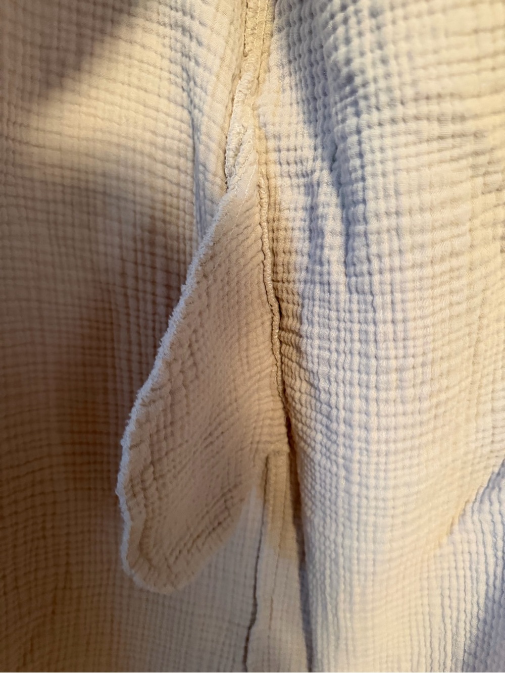 Parachute Cream Waffle Robe - Picture 3 of 5